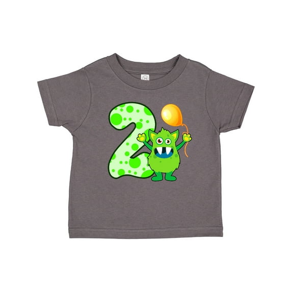 Inktastic 2nd Birthday Monster Boys or Girls Toddler T-Shirt