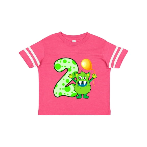Inktastic 2nd Birthday Monster Boys or Girls Toddler T-Shirt