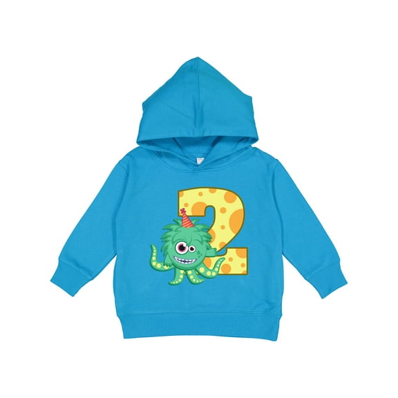 Inktastic 2nd Birthday Monster Toddler Hoodie