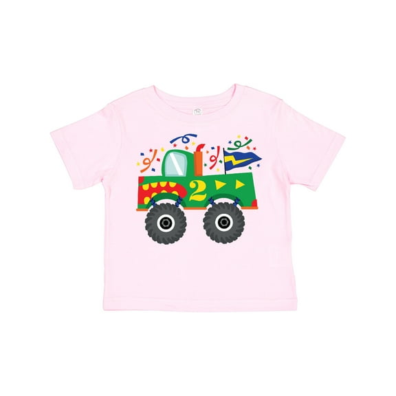 Inktastic 2nd Birthday Truck Boys Toddler T-Shirt