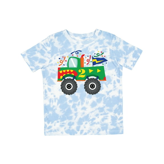 Inktastic 2nd Birthday Truck Boys Toddler T-Shirt