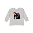 thumbnail image 1 of Inktastic 2nd Birthday Monster Truck Boys or Girls Long Sleeve Toddler T-Shirt, 1 of 5