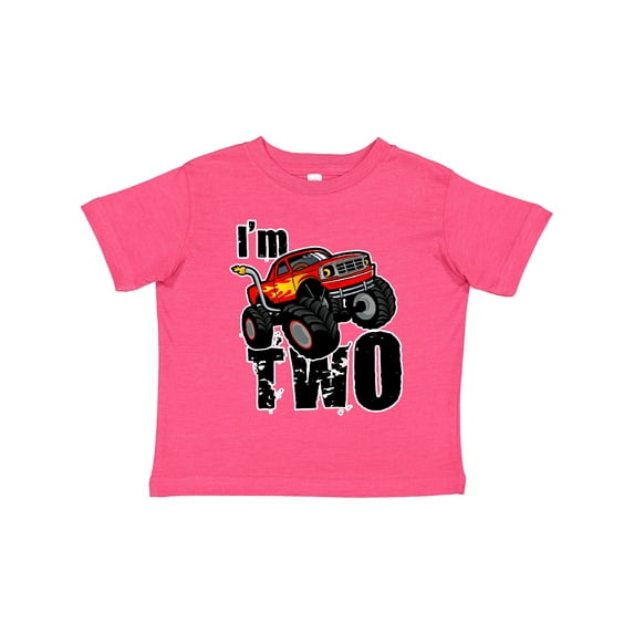 Inktastic 2nd Birthday Monster Truck Boys or Girls Toddler T-Shirt