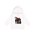 thumbnail image 1 of Inktastic 2nd Birthday Monster Truck Toddler Hoodie, 1 of 4
