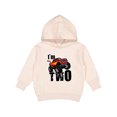 thumbnail image 1 of Inktastic 2nd Birthday Monster Truck Toddler Hoodie, 1 of 4
