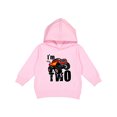 thumbnail image 1 of Inktastic 2nd Birthday Monster Truck Toddler Hoodie, 1 of 4