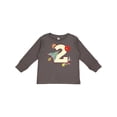 thumbnail image 1 of Inktastic 2nd Birthday Outer Space Theme Boys or Girls Long Sleeve Toddler T-Shirt, 1 of 5