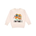 thumbnail image 1 of Inktastic 2nd Birthday Party Animal Ark Toddler Sweatshirt, 1 of 4