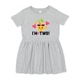 thumbnail image 1 of Inktastic 2nd Birthday Pineapple Girls Hawaiian Girls Toddler Dress, 1 of 5