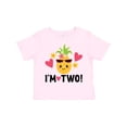 thumbnail image 1 of Inktastic 2nd Birthday Pineapple Girls Hawaiian Girls Toddler T-Shirt, 1 of 5