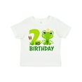 thumbnail image 1 of Inktastic 2nd Birthday Prince Frog Boys Toddler T-Shirt, 1 of 5