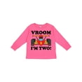 thumbnail image 1 of Inktastic 2nd Birthday Racing Car Boys or Girls Long Sleeve Toddler T-Shirt, 1 of 5