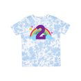 thumbnail image 1 of Inktastic 2nd Birthday Rainbow Cute Girls Girls Toddler T-Shirt, 1 of 5