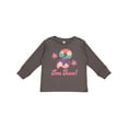 thumbnail image 1 of Inktastic 2nd Birthday Retro Flowers 2 Year Old Girl Girls Long Sleeve Toddler T-Shirt, 1 of 5