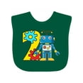 thumbnail image 1 of Inktastic 2nd Birthday Robot Boys or Girls Baby Bib, 1 of 4