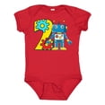 thumbnail image 1 of Inktastic 2nd Birthday Robot Boys or Girls Baby Bodysuit, 1 of 5