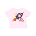 thumbnail image 1 of Inktastic 2nd Birthday Rocketship Space Party Boys or Girls Toddler T-Shirt, 1 of 5