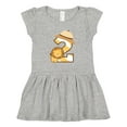 thumbnail image 1 of Inktastic 2nd Birthday Safari Lion 2 Year Old Girls Toddler Dress, 1 of 5