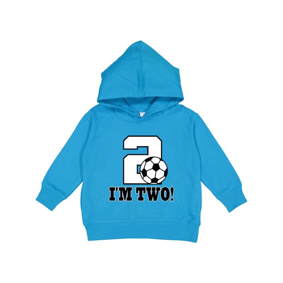 Inktastic 2nd Birthday Soccer Toddler Hoodie
