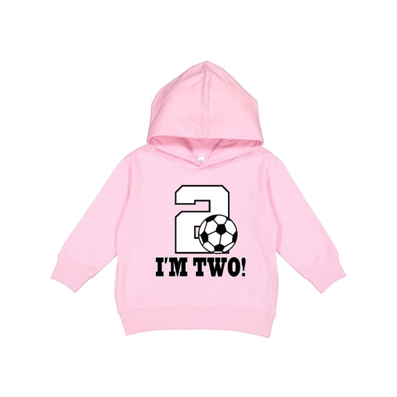 Inktastic 2nd Birthday Soccer Toddler Hoodie