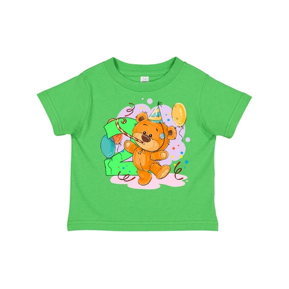 Inktastic 2nd Birthday Teddy Bear Boys or Girls Toddler T-Shirt