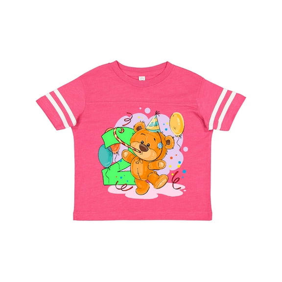 Inktastic 2nd Birthday Teddy Bear Boys or Girls Toddler T-Shirt