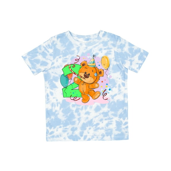 Inktastic 2nd Birthday Teddy Bear Boys or Girls Toddler T-Shirt