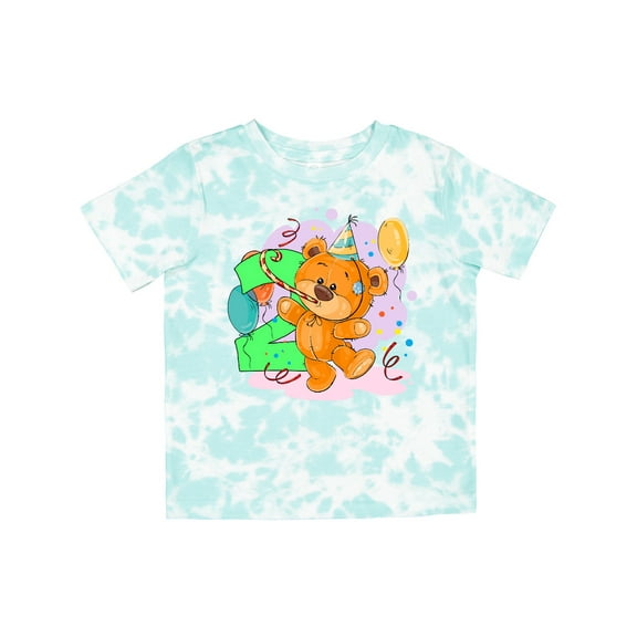 Inktastic 2nd Birthday Teddy Bear Boys or Girls Toddler T-Shirt