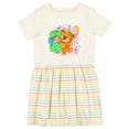 thumbnail image 1 of Inktastic 2nd Birthday Teddy Bear Girls Toddler Dress, 1 of 5