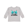 thumbnail image 1 of Inktastic 2nd Birthday Twins Party Boys or Girls Long Sleeve Toddler T-Shirt, 1 of 5