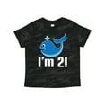 thumbnail image 1 of Inktastic 2nd Birthday Whale 2 Year Old Boy Boys Toddler T-Shirt, 1 of 5