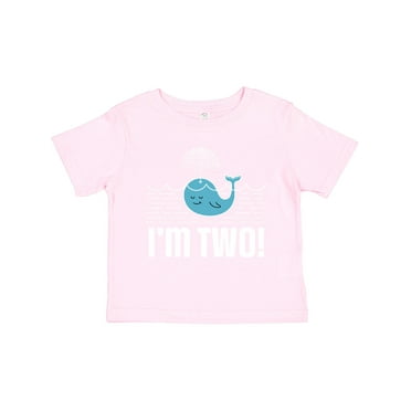 Inktastic 2nd Birthday Whale Party Fish Boys or Girls Toddler T-Shirt