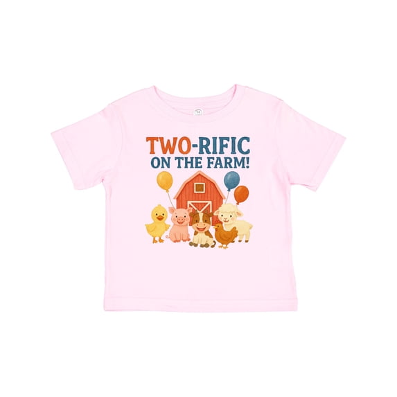 Inktastic 2nd Farm Birthday Boys or Girls Baby T-Shirt