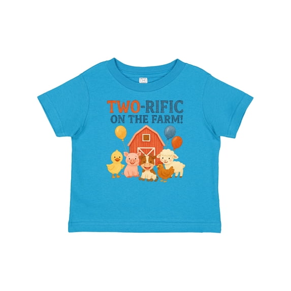 Inktastic 2nd Farm Birthday Boys or Girls Baby T-Shirt