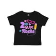 thumbnail image 1 of Inktastic 2nd Grade Rocks with Sunglasses and Pencil Girls Toddler T-Shirt, 1 of 5