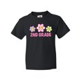 thumbnail image 1 of Inktastic 2nd Grade with Polka Dot Flowers Youth T-Shirt, 1 of 4