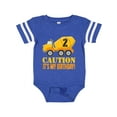 thumbnail image 1 of Inktastic 2nd birthday construction truck, cement mixer - 2 years old Boys or Girls Baby Bodysuit, 1 of 5