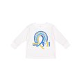thumbnail image 1 of Inktastic 3-21 World Down Syndrome Day Blue and Yellow Rainbow Ribbon Boys or Girls Long Sleeve Toddler T-Shirt, 1 of 5