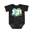 thumbnail image 1 of Inktastic 3 21 World Down Syndrome Day with Heart Shaped Earth Boys or Girls Baby Bodysuit, 1 of 5