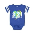 thumbnail image 1 of Inktastic 3 21 World Down Syndrome Day with Heart Shaped Earth Boys or Girls Baby Bodysuit, 1 of 5