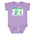 thumbnail image 1 of Inktastic 3 21 World Down Syndrome Day with Heart Shaped Earth Boys or Girls Baby Bodysuit, 1 of 5