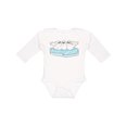 thumbnail image 1 of Inktastic 3 Cute White Harp Seals on Ice Boys or Girls Long Sleeve Baby Bodysuit, 1 of 5