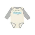 thumbnail image 1 of Inktastic 3 Cute White Harp Seals on Ice Boys or Girls Long Sleeve Baby Bodysuit, 1 of 5