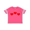 thumbnail image 1 of Inktastic 3 Red Hearts Boys or Girls Toddler T-Shirt, 1 of 5