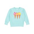thumbnail image 1 of Inktastic 3 Scoops of Ice Cream Toddler Sweatshirt, 1 of 4