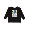 thumbnail image 1 of Inktastic 321 is World Down Syndrome Day Boys or Girls Long Sleeve Toddler T-Shirt, 1 of 5