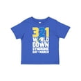 thumbnail image 1 of Inktastic 321 is World Down Syndrome Day Boys or Girls Toddler T-Shirt, 1 of 5