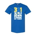 thumbnail image 1 of Inktastic 321 is World Down Syndrome Day T-Shirt, 1 of 5