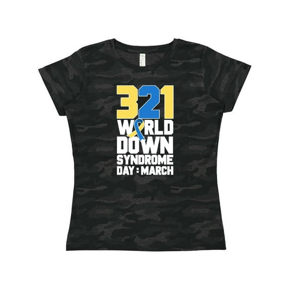 Inktastic 321 is World Down Syndrome Day Women's T-Shirt
