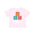 thumbnail image 1 of Inktastic 3rd Birthday 3 Year Old Alphabet Boys or Girls Toddler T-Shirt, 1 of 5